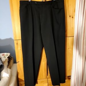 Pierre Balmain Men's Black Wool Blend Dress Pants size 42